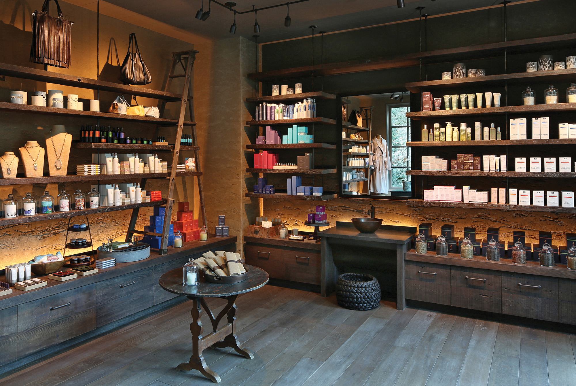 Spa Boutique interior