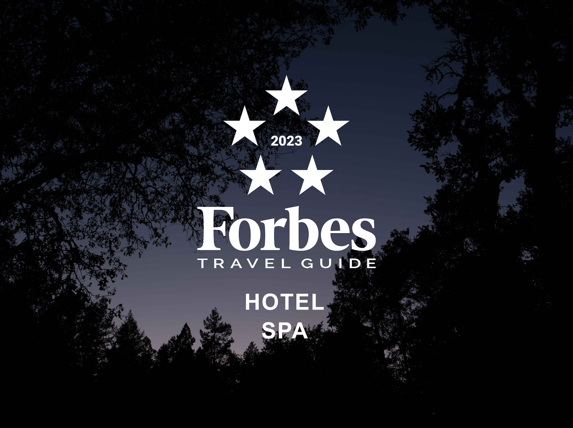 Forbes Travel Guide 2023 Award Logo for Hotel and Spa